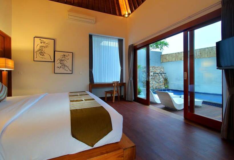 プール付３ベッドルーム　ビラ, Bali Nyuh Gading Villas