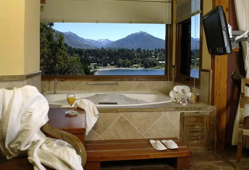 Huoneisto 1 Makuuhuone, Charming Luxury Lodge & Private Spa