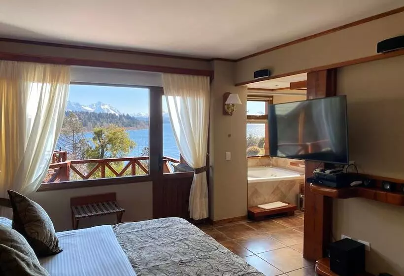 Huoneisto 1 Makuuhuone, Charming Luxury Lodge & Private Spa