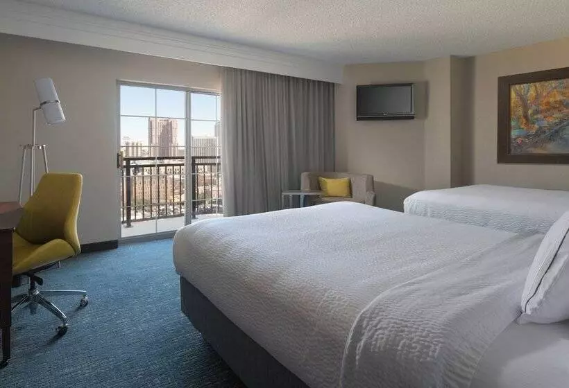 اتاق استاندارد با 2 تخت دوبل, Courtyard By Marriott San Antonio Riverwalk