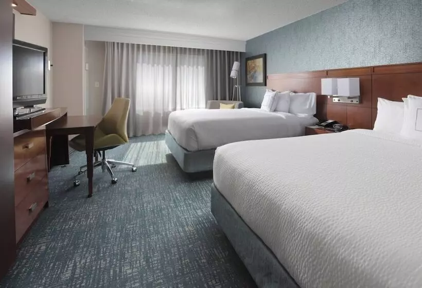 اتاق استاندارد با 2 تخت دوبل, Courtyard By Marriott San Antonio Riverwalk