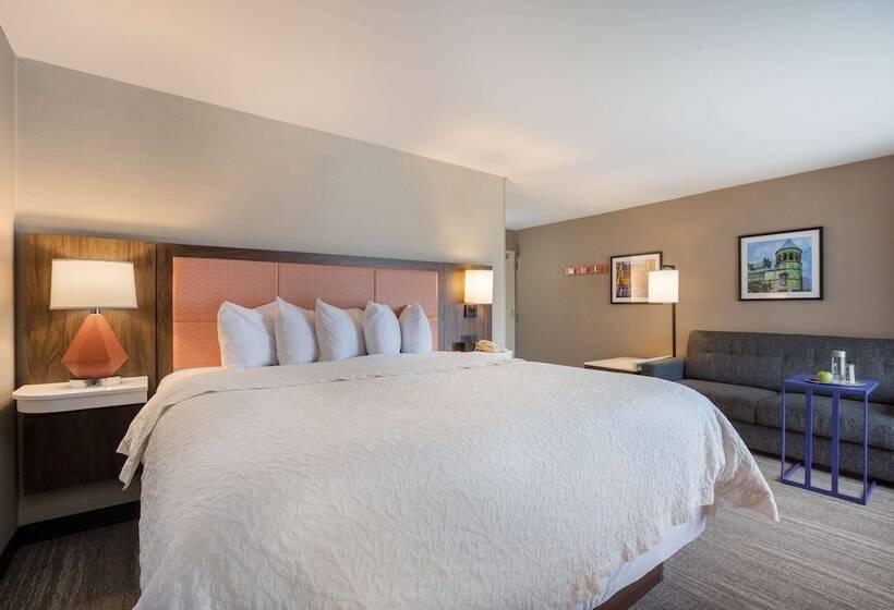 غرفة قياسية سرير كينج, Hampton Inn Princeton