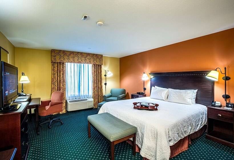 غرفة قياسية سرير كينج لذوى الإحتياجات الخاصة, Hampton Inn & Suites Sacramentoelk Grove Laguna I5