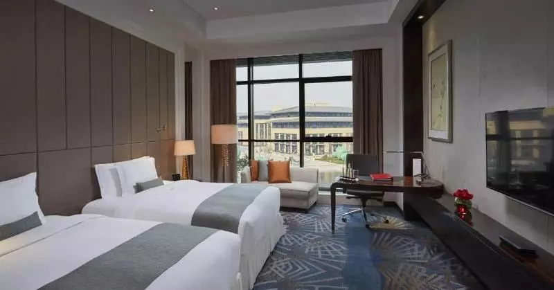 キングサイズベッドのデラックスルーム, La Quinta By Wyndham Rome