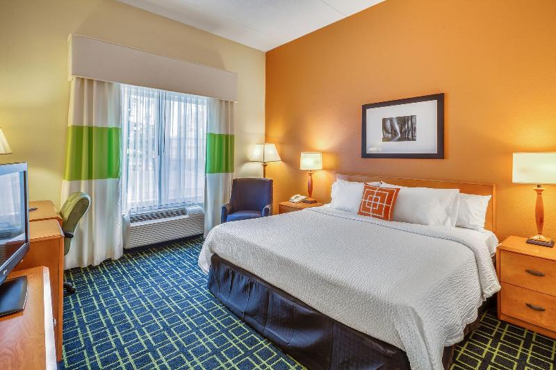 Quarto Estandar Cama King, Fairfield Inn And Suites Jacksonville Beach