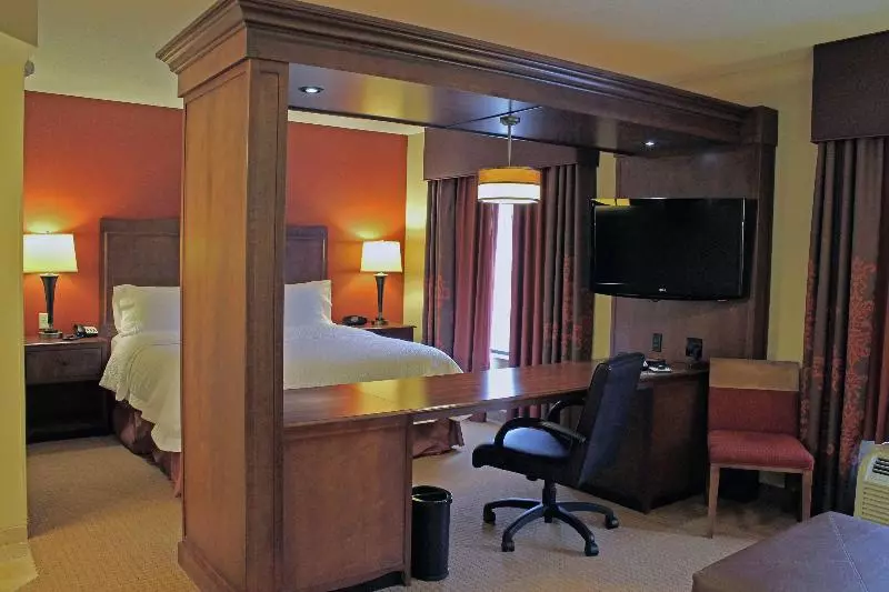 キングサイドベッドのスタンダードワンルーム, Hampton Inn & Suites St. Louis/south I55