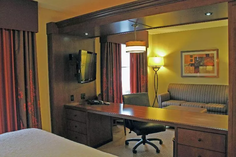 キングサイドベッドのスタンダードワンルーム, Hampton Inn & Suites St. Louis/south I55