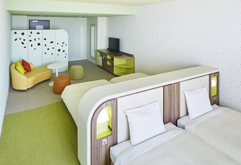 带阳台标准四人间, Mitsui Garden Hotel Prana Tokyo Bay