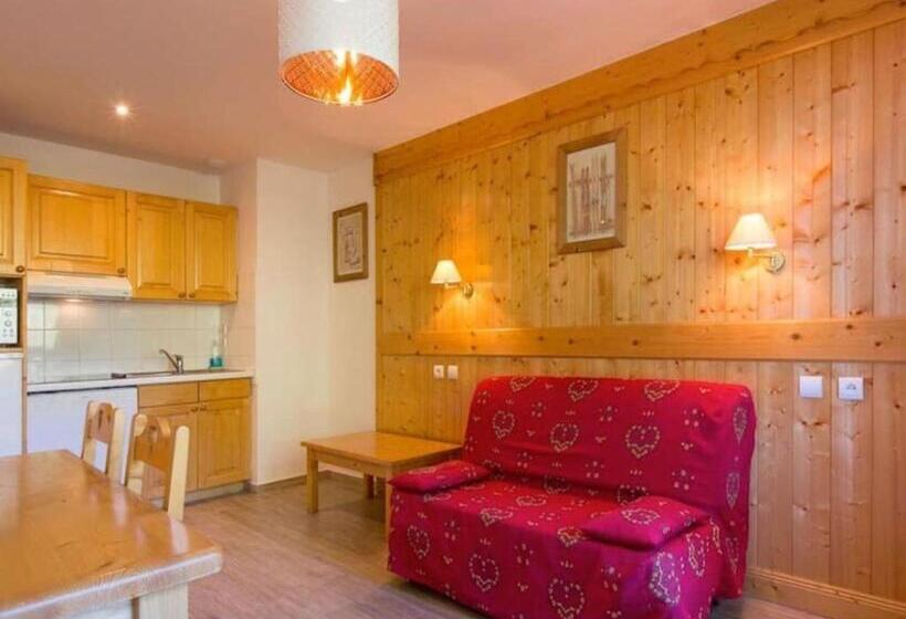 1 Bedroom Apartment Mountain View, Résidence & Spa La Grande Cordée