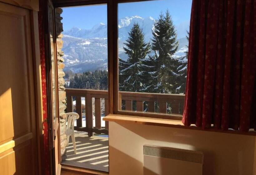 带1个卧室带观景的公寓, Résidence & Spa La Grande Cordée