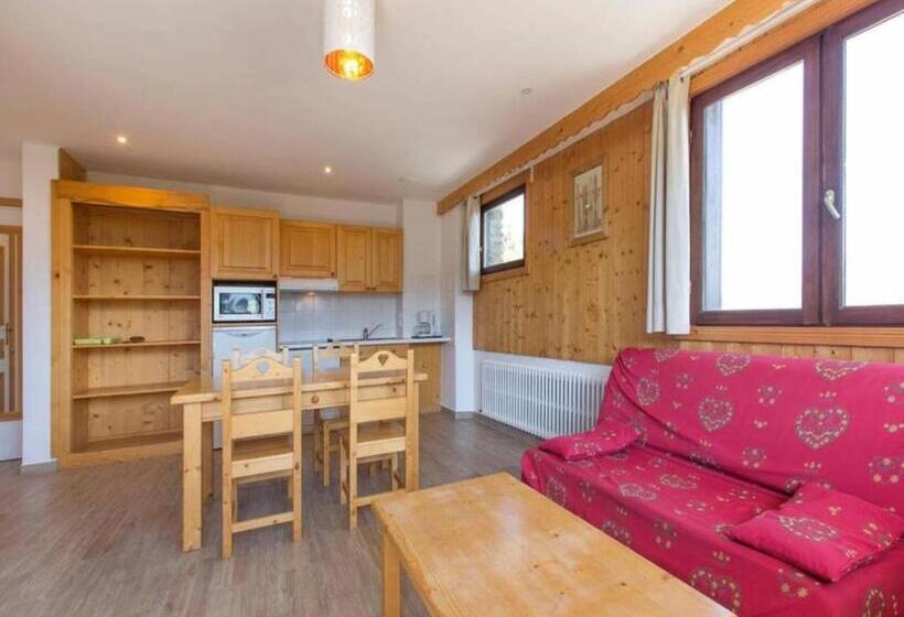 带1个卧室带观景的公寓, Résidence & Spa La Grande Cordée