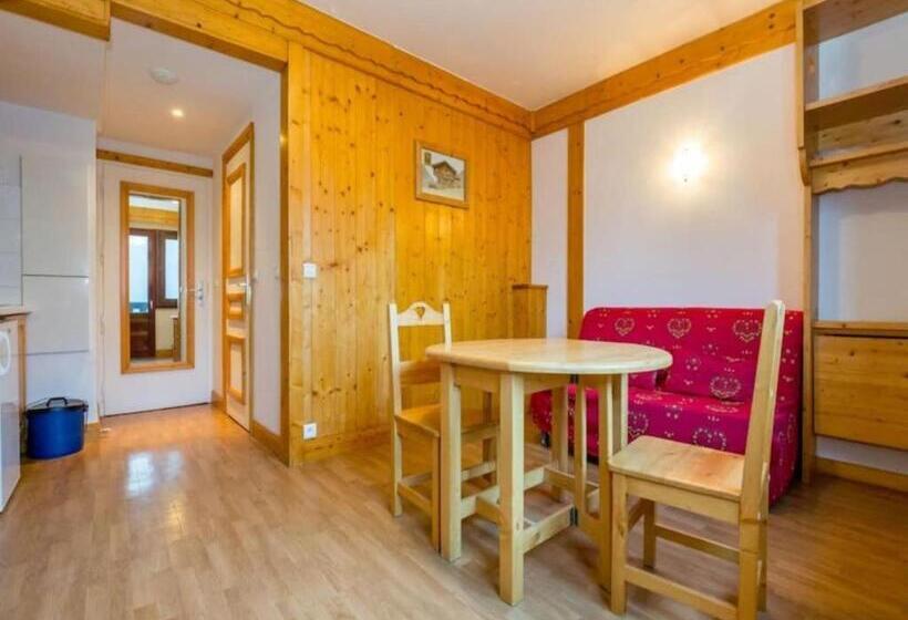 带山景的工作室, Résidence & Spa La Grande Cordée