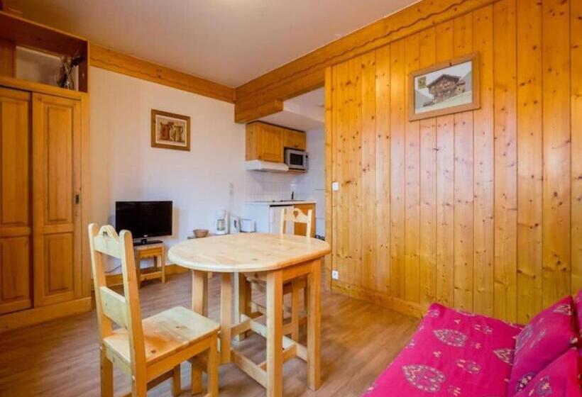 带山景的工作室, Résidence & Spa La Grande Cordée