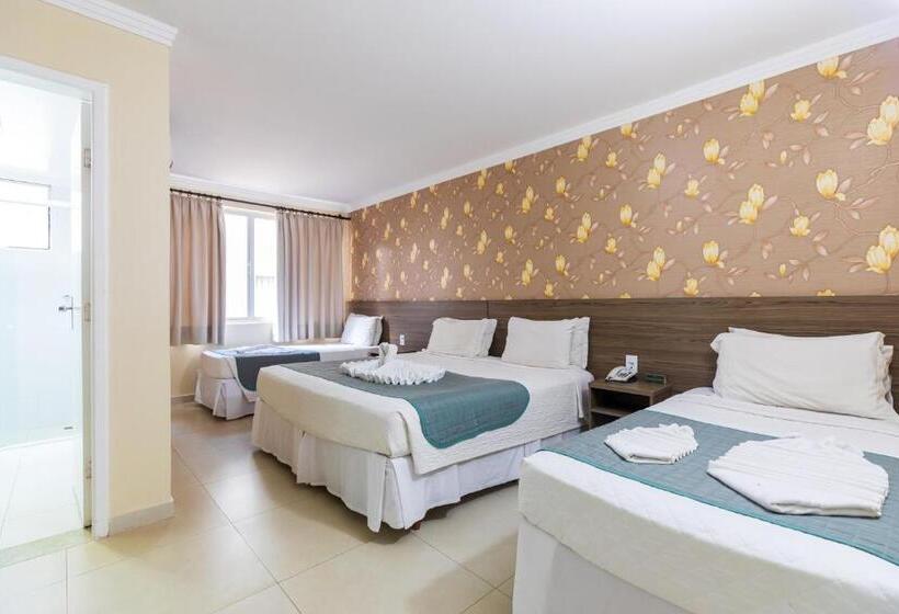 חדר דלוקס לארבעה, Cataratas Park Hotel E Eventos