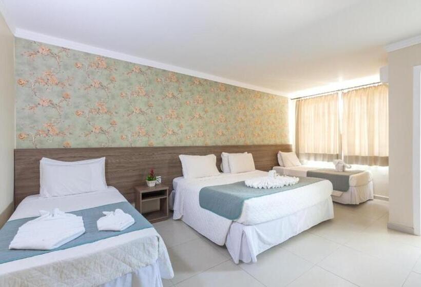 חדר דלוקס לארבעה, Cataratas Park Hotel E Eventos