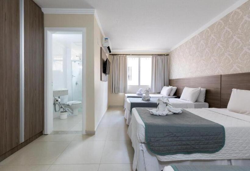 디럭스 4인 룸, Cataratas Park Hotel E Eventos