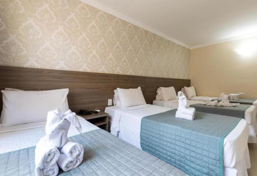 חדר דלוקס לארבעה, Cataratas Park Hotel E Eventos