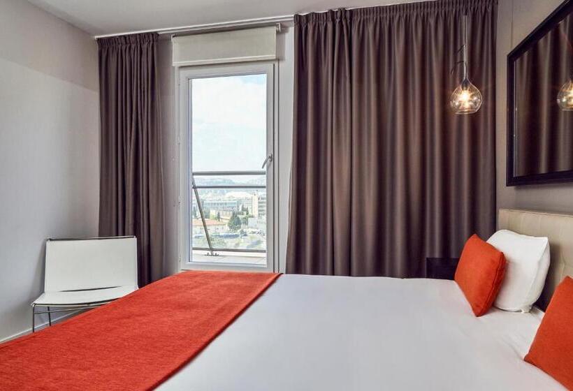 شقة غرفة نوم واحدة مزودة بشُرفة, Aparthotel Adagio Marseille Timone