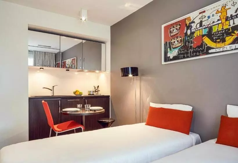 Standard-studio Parveke, Aparthotel Adagio Marseille Timone