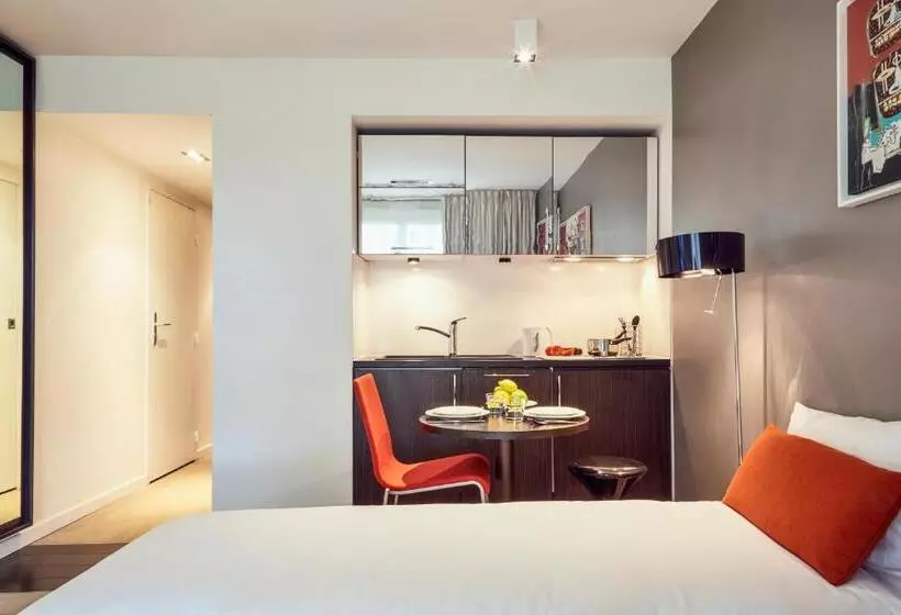 Standard-studio Parveke, Aparthotel Adagio Marseille Timone