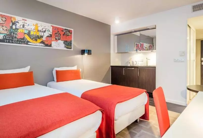 Standard-studio Parveke, Aparthotel Adagio Marseille Timone