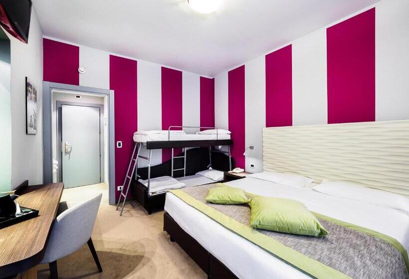 חדר סטנדרט לארבעה, Cristallo Club