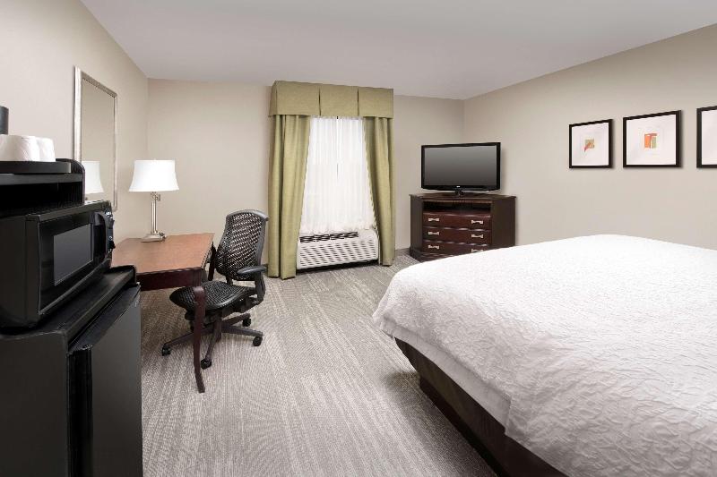 带大床的标准间, Hampton Inn Lenoir City
