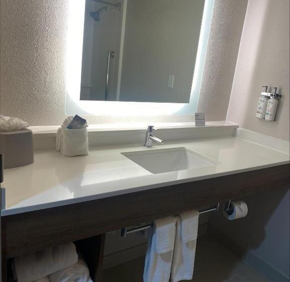 适合残疾人士使用的带超级大床的标准间, Holiday Inn Express Hotel And Suites Mesquite, An Ihg