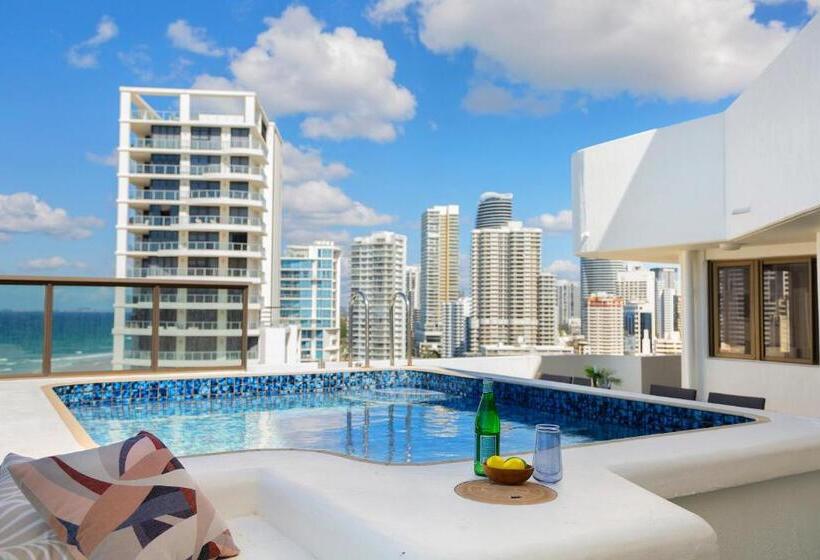 דירת פנטהאוז 1 חדרי שינה, Ocean Royale