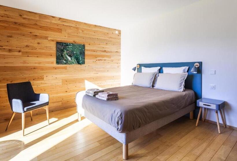 اتاق استاندارد, Balcons De Sorgeat Chambres D Hôtes Ecolodge En Montagne