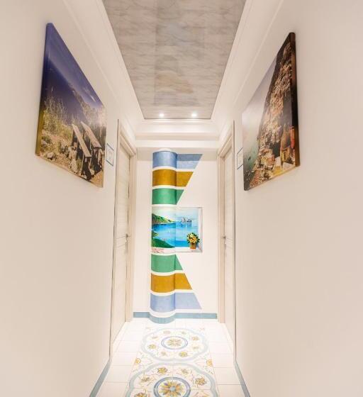 חדר דלוקס עם מרפסת נוף לים, Panariello Palace