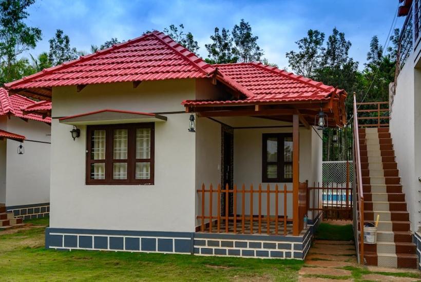 带花园景观和一个卧室的别墅, The Excellency Resort & Spa, Coorg