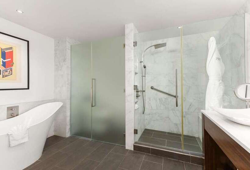 キングサイズベッドのスタンダードルーム, The Slate Denver, Tapestry Collection By Hilton