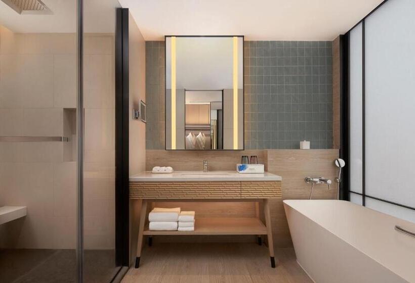 Suíte Deluxe Cama King, Element Xiamen Tong An