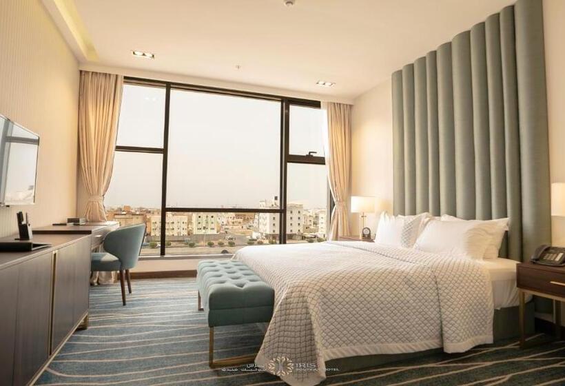 חדר דחוקס עם מיטת קינג, Iris Boutique Jazan