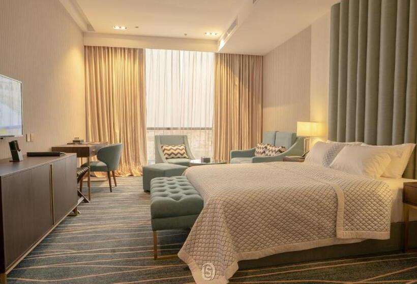 חדר דחוקס עם מיטת קינג, Iris Boutique Jazan