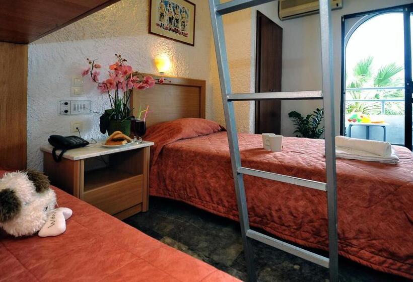 バルコニー付きスタンダードトリプルルーム, Karteros