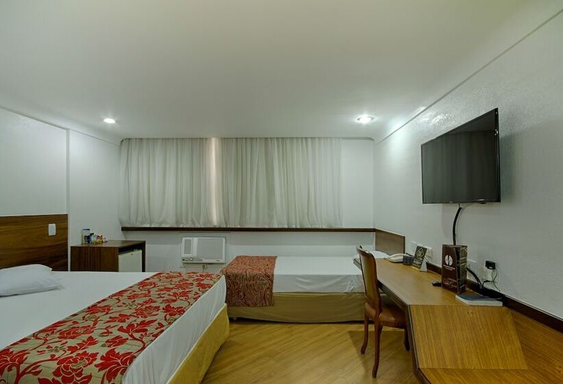 Трехместный Президентский, Dan Inn Curitiba Centro 1,5km Do Estádio Couto Pereira Show