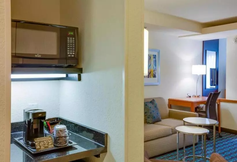 キングサイドベッドのスタンダードワンルーム, Fairfield Inn And Suites By Marriott Titusville Kennedy Space Center