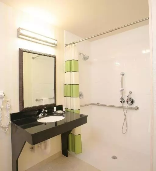 身障者適用キングサイズベッドルーム, Fairfield Inn And Suites By Marriott Titusville Kennedy Space Center