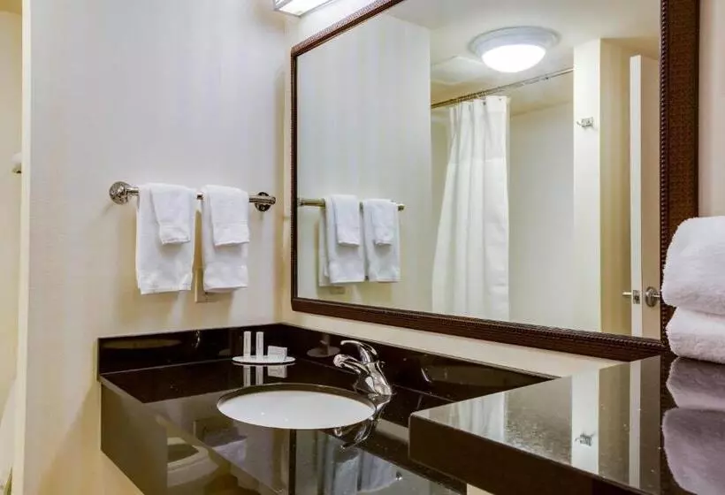 身障者適用キングサイズベッドルーム, Fairfield Inn And Suites By Marriott Titusville Kennedy Space Center