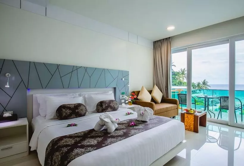 オーシャンビューデラックスルーム, Kc Beach Club & Pool Villas