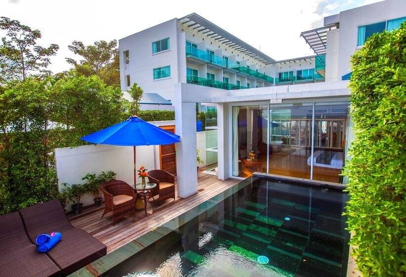 Вилла с 1 спальней и бассейном, Kc Beach Club & Pool Villas