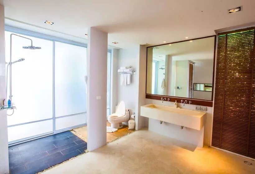 ツーベッドルーム　ヴィラ, Kc Beach Hotel Samui