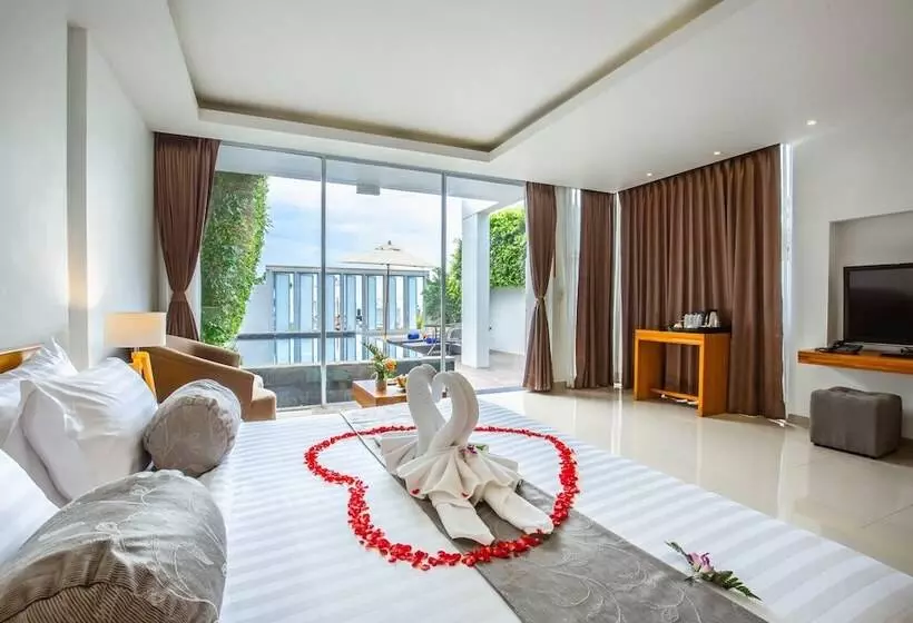 ツーベッドルーム　ヴィラ, Kc Beach Hotel Samui