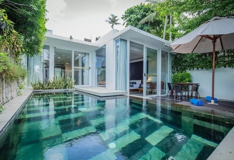 ツーベッドルーム　ヴィラ, Kc Beach Hotel Samui