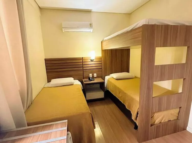 اتاق استاندارد سه نفره, Umbu Hotel Porto Alegre