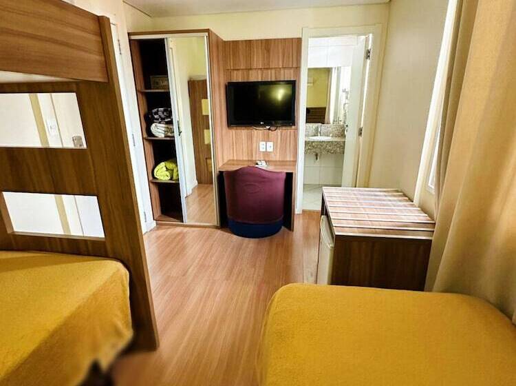 스탠다드 트리플 룸, Umbu Hotel Porto Alegre   Centro Histórico   Prox Aeroporto 15min
