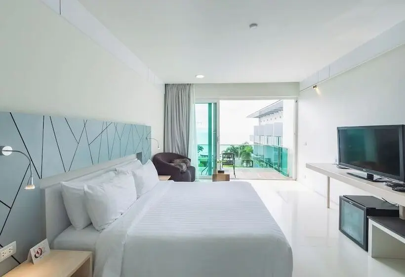 オーシャンビューデラックスルーム, Kc Beach Hotel Samui