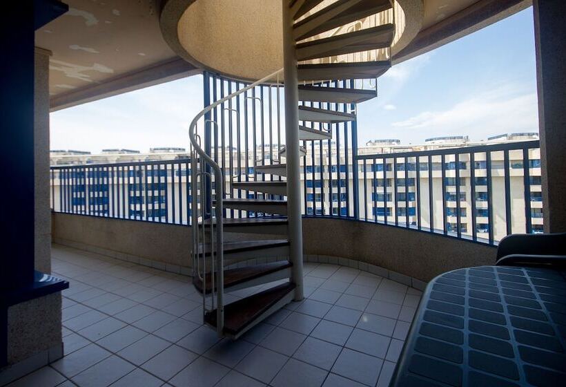 شقة دور أخير غرفتين نوم, Patacona Resort Apartments Primera Linea